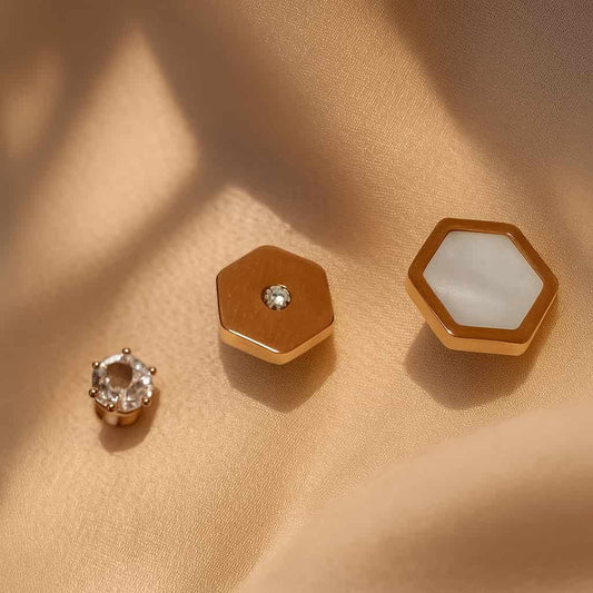 Aurora Gold Stud